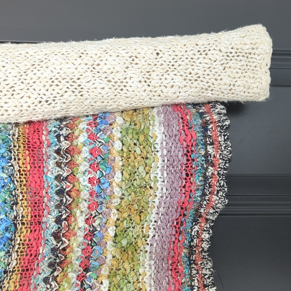 Free People loose knit scoop neck sweater size XS - Picture 2 of 8